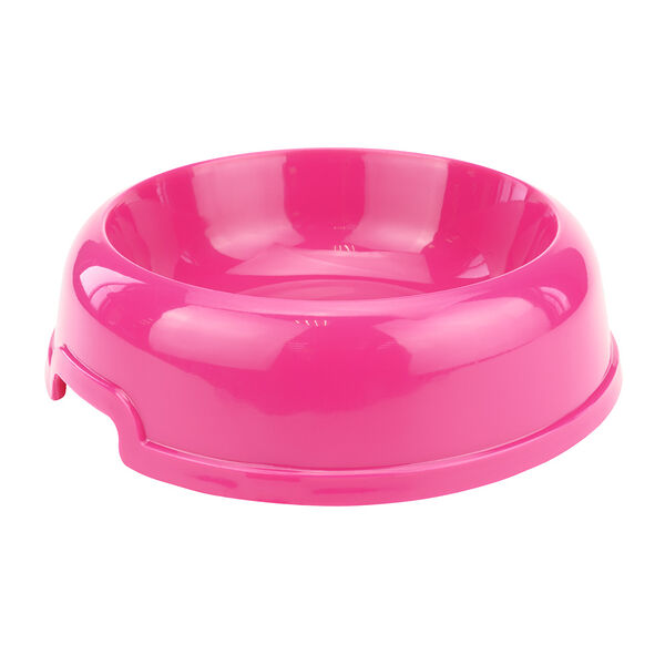 Миска N1 круглая средняя пластик для животных 450 мл