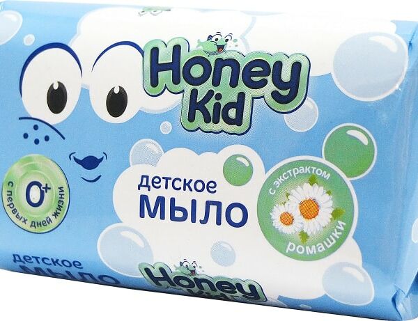Мыло детское Honey Kid с экстрактом ромашки 90г