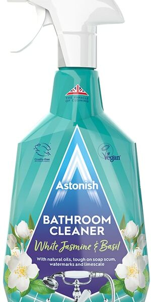 Средство чистящее Astonish для ванных комнат ароматом жасмина и базилика 750мл