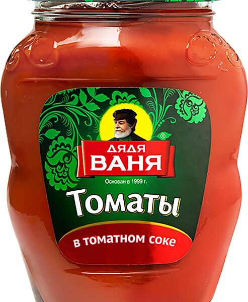 Томаты Дядя Ваня в томатном соке 680 г