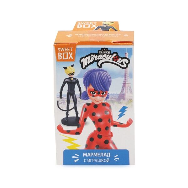 Мармелад Sweet box с игрушкой Леди Баг 10г