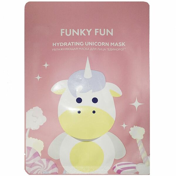 Увлажняющая маска для лица Funky Fun Единорог