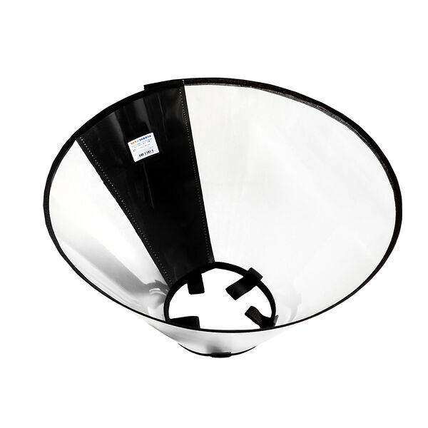 Воротник защитный №30 для кошек и собак на липучке, глубина 30 см