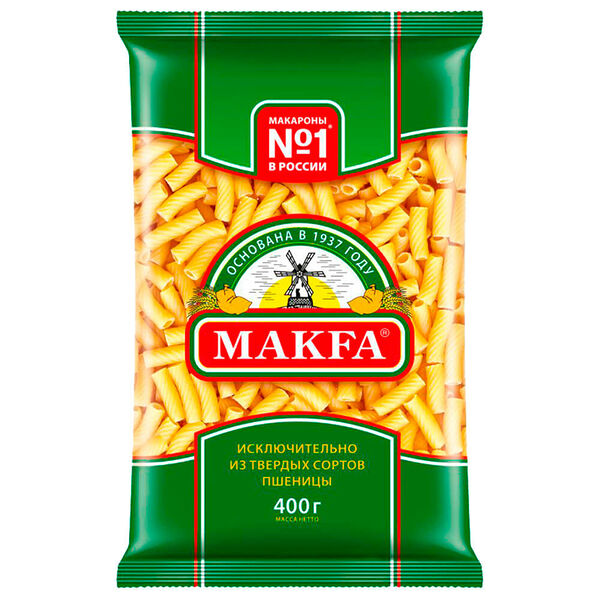 Макароны MAKFA 400г Рожки
