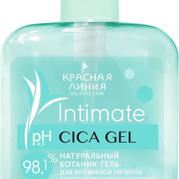 Ботаник-гель для интимной гигиены Красная Линия Увлажнение и комфорт
