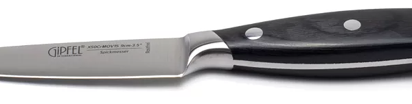 Нож кухонный GIPFEL Vilmarin, лезвие: 9 см, черный