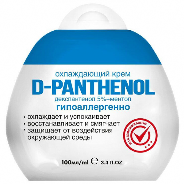 Крем для тела Cafe Mimi Д-пантенол и ментол охлаждающий