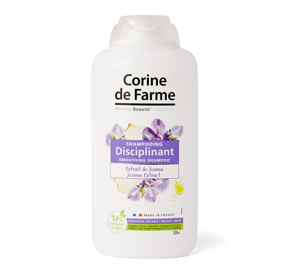 

Шампунь Corine de Farme Разглаживающий с экстрактом хикамы 500 мл