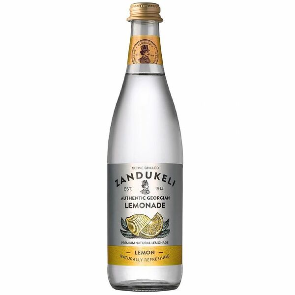 Напиток безалкогольный Зандукели со вкусом лимона газированный, 500мл