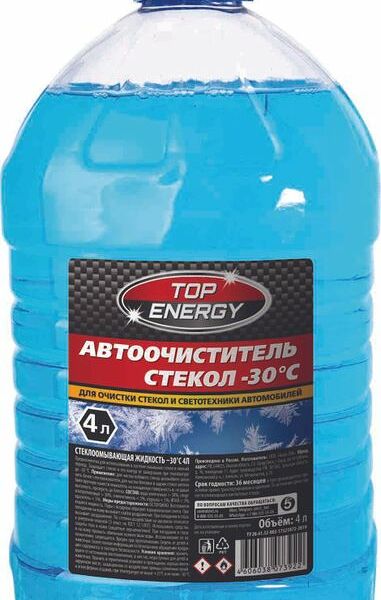 Автоочиститель Top Energy стекол -30C 4л