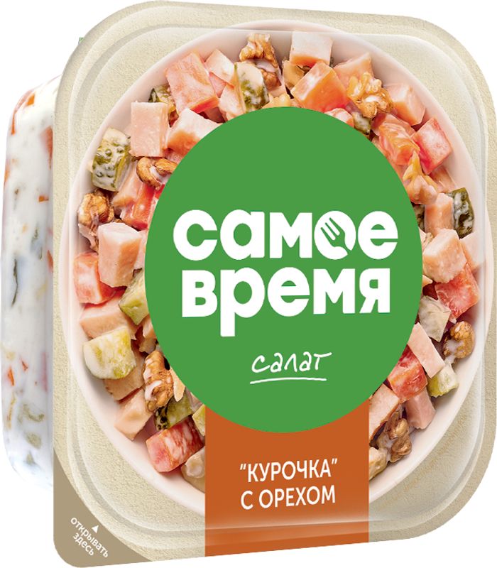 

Салат Санта Бремор Самое время Курочка с орехом 150 г
