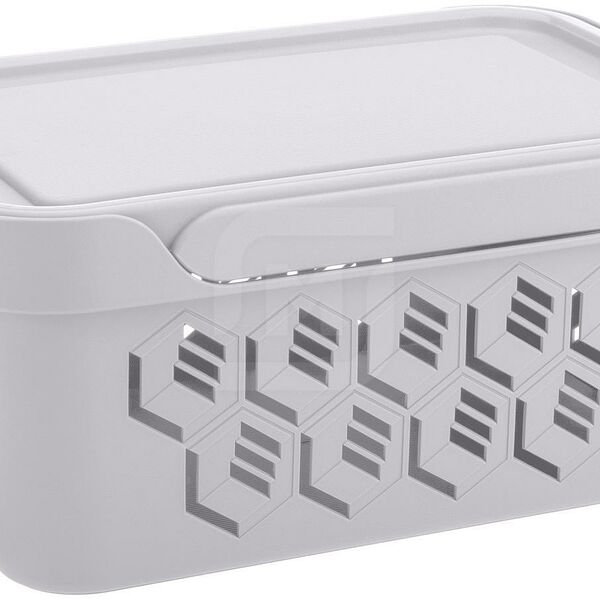 Ящик универсальный с крышкой 4.6л в ассортименте