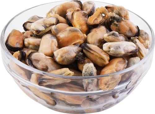 

Мясо мидий варено-мороженное ТМ Моремания