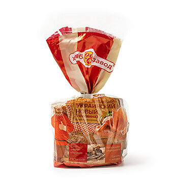 Хлеб Украинский Формовой новый нарезка Хлебозавод №28 340 г