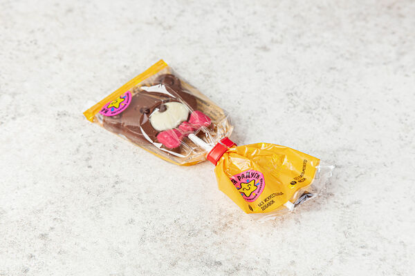 Шоколад молочный фигурный на палочке