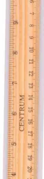 Линейка деревянная Centrum, 30 см
