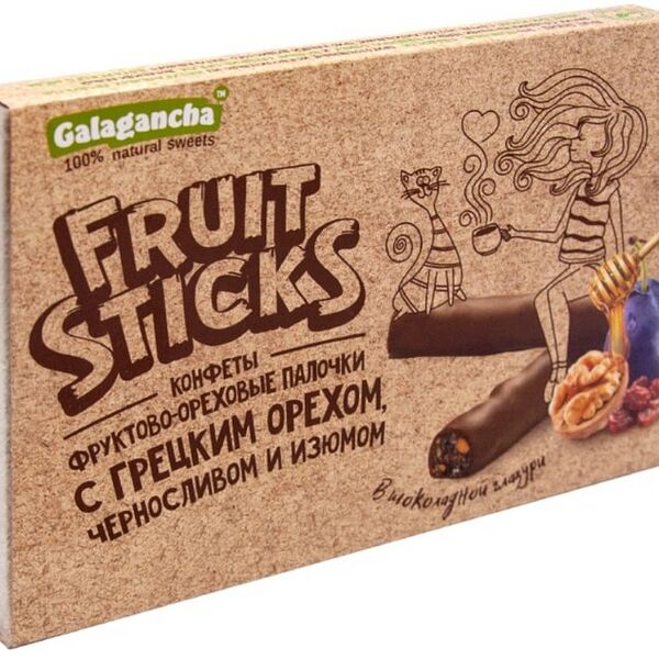 Конфеты Galagancha чернослив и грецкий орех 175г