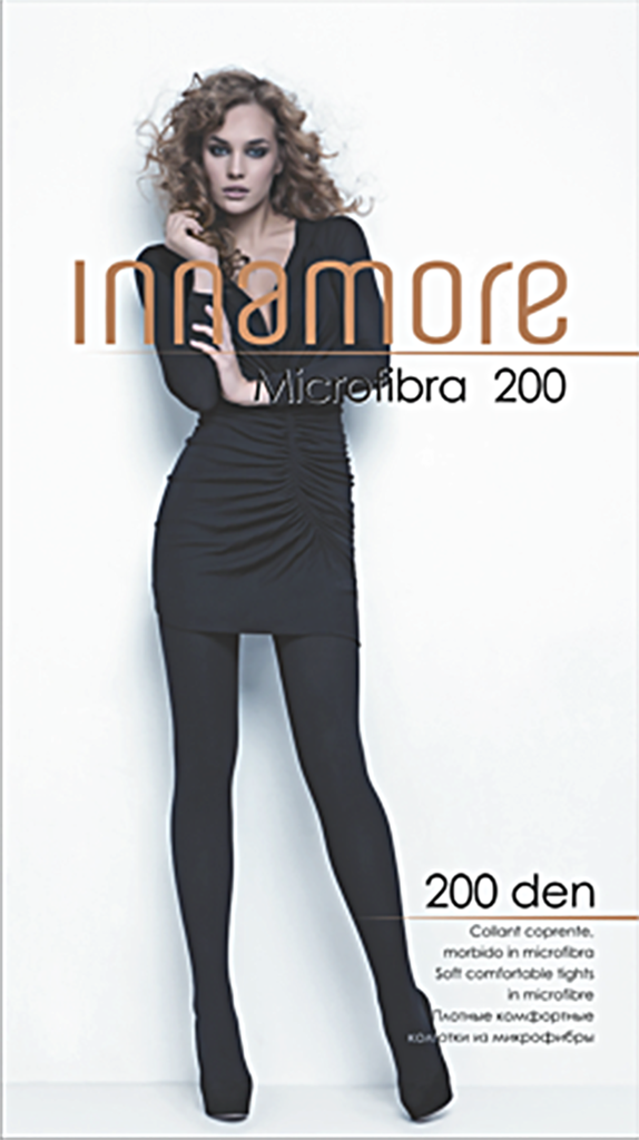 

Колготки женские INNAMORE Microfibra 200 den moka 2