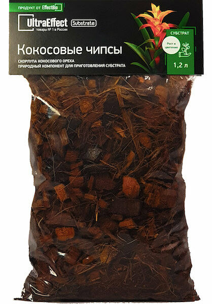 Кокосовые чипсы UltraEffect 1,2 л ТМ UltraEffect (УльтраЭффект)