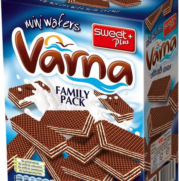 Вафли Varna mini с молочным кремом