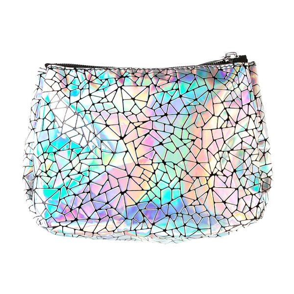 Косметичка KosmoShtuchki Неон Трапеция, средняя 1 шт Россия