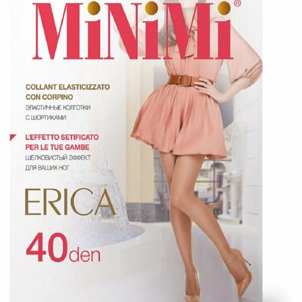 Колготки женские Minimi ERICA 40 nero, размер 3