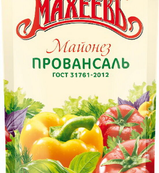 Майонез Провансаль 50.5% дой-пак 380г Махеевъ