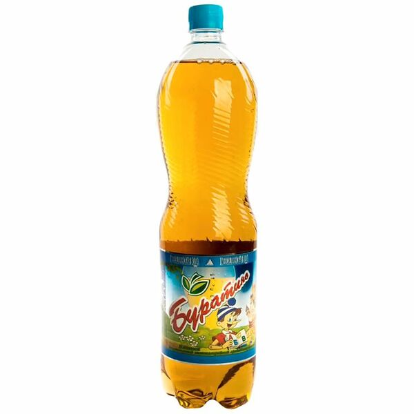 Напиток безалкогольный Мензелинская вода Буратино среднегазированный, 1.5л