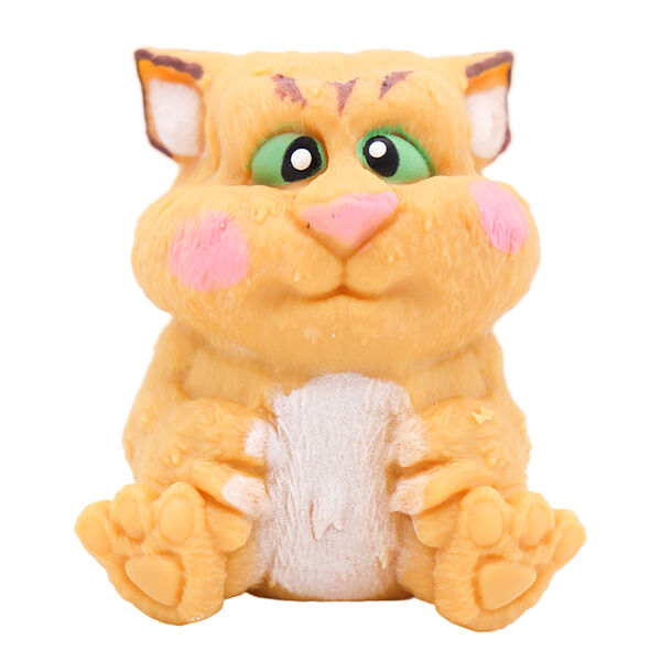 Тянучка-вывернушка Кот Ирис оранжевый 8 см 797286-12