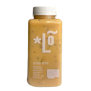 Смузи с морковью и апельсином SimplyGreen 290мл, Россия