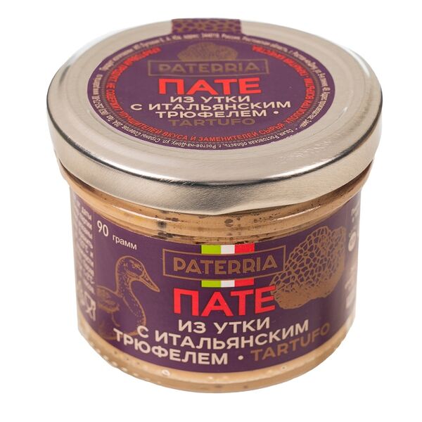 Пате Paterria из утки с итальянским трюфелем