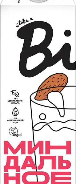 Напиток растительный Take a Bite Barista Миндальный 1.5% 1л