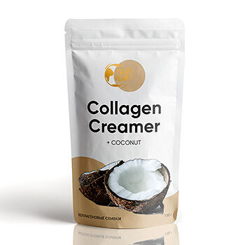 Коллагеновые сливки Twist the planet Collagen Creamer с кокосом 150 г, Россия