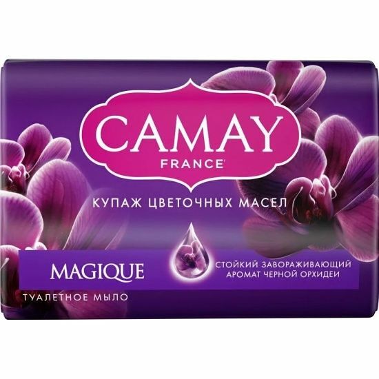 Туалетное мыло  Camay Magique Черная Орхидея