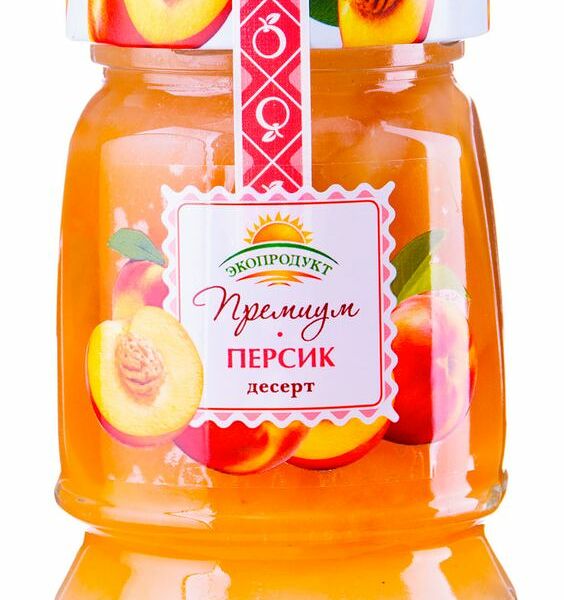 Десерт Экопродукт Премиум персик, 330г