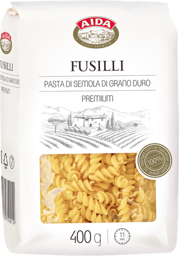 

Макароны Aida Fusilli спирали 400 г