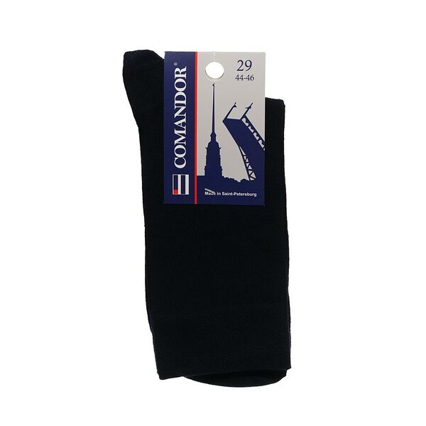 Мужские носки Opium Comandor 1МБ однотонные , Синий , р.29
