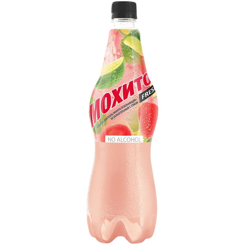 

Коктейль Очаково Мохито безалкогольный вкус клубники 1 л