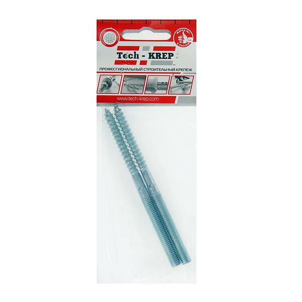 Шпилька сантехническая TECH-KREP, М 8х120 мм, 2 шт