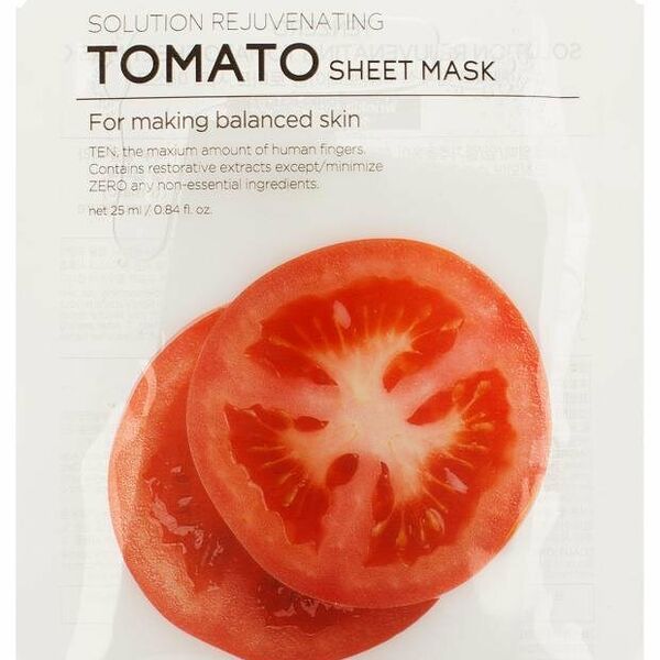 Маска тканевая для лица Tenzero Томат