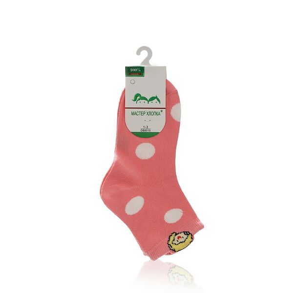 Детские носки Мастер Хлопка Горошек р.12-14