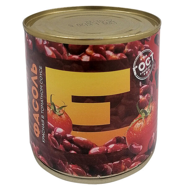 Фасоль Европа красная в томатном соусе 400г