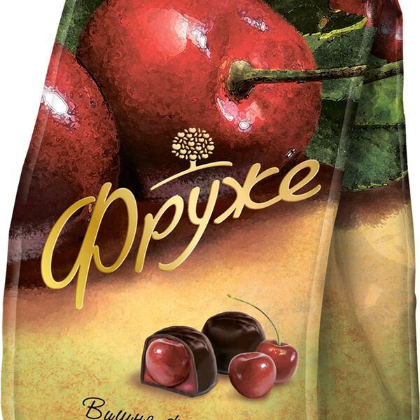 Конфеты Фруже вишня фружеле в темном шоколаде