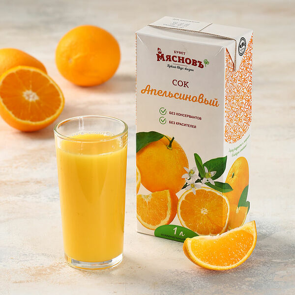 Сок апельсиновый МясновЪ Буфет