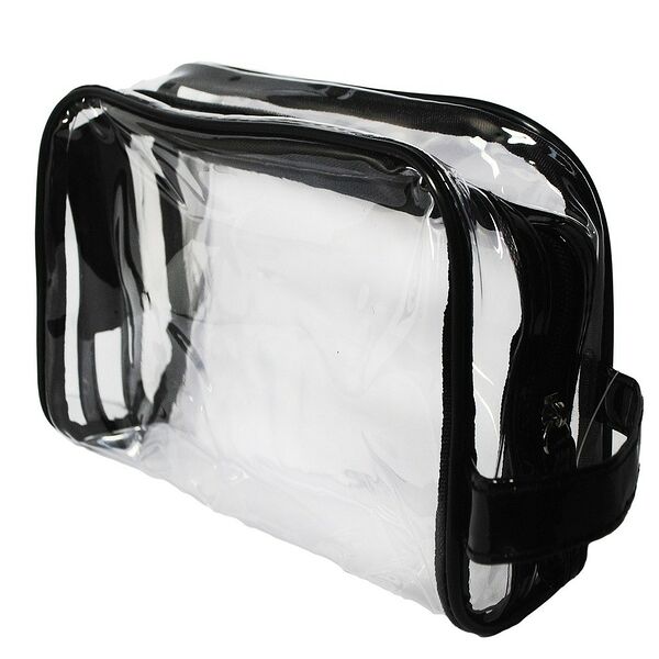 Косметичка Studio Style прозрачная, пластик