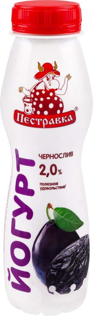 

Йогурт питьевой Пестравка с черносливом 2% 270 г