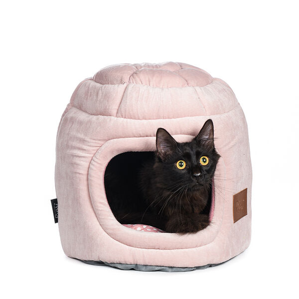 Дом для кошек и собак мелких пород Rurri, 35х35 см, цвет в ассортименте