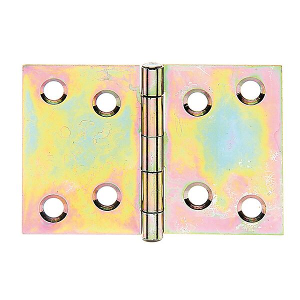 Петля GAH ALBERTS, 50х73мм, желтая, оцинкованная