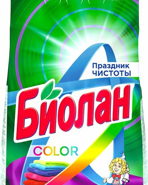 Стиральный порошок Биолан Color автомат