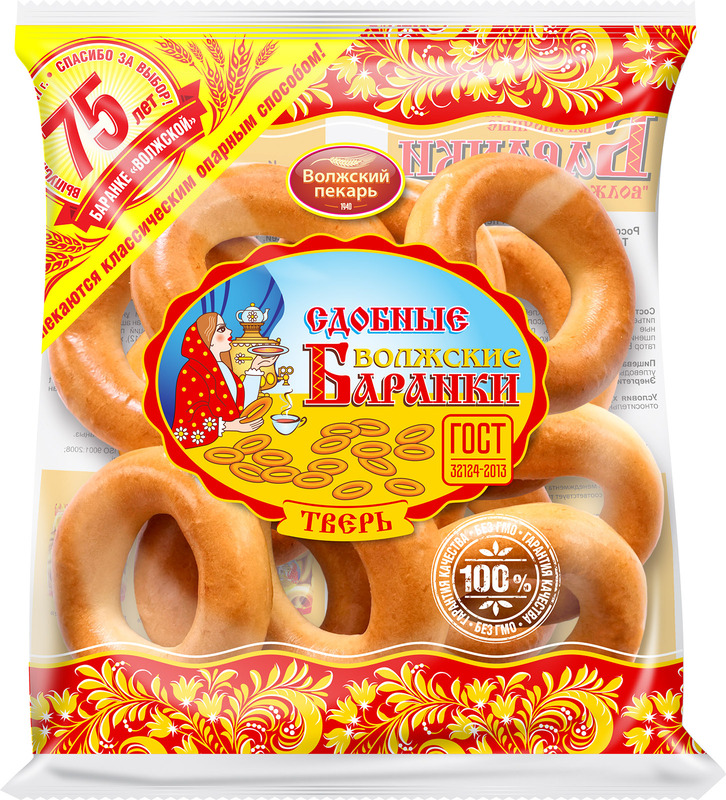 

Баранки Волжский пекарь Волжские сдобные 350 г